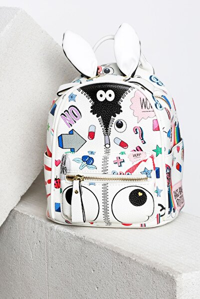 DUYGUSHOESBAG Imported Colorful Women's Midi Backpack