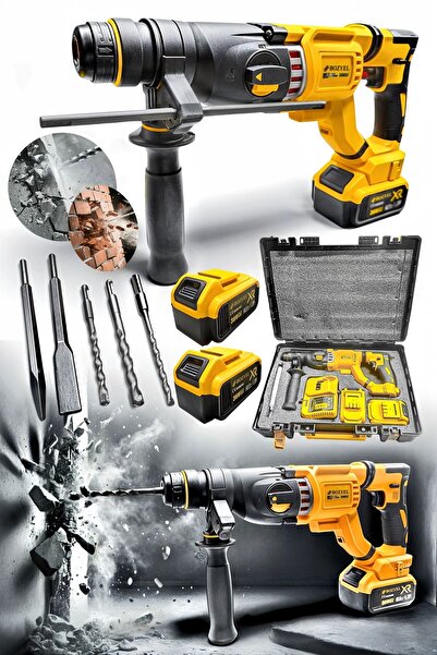 PROXTECH Pro Limitless 36W Turbo Darbeli Motor Şarjlı Kırıcı Delici Matkap Hi...