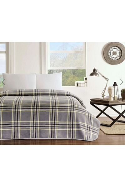Taç Double Blanket - Crown Colored