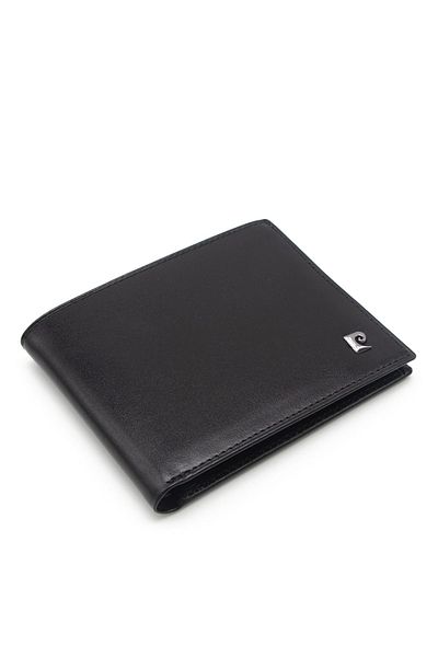 Pierre Cardin Men's Wallet 2060A55 - Black Analine Leather