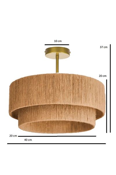 571 Store Jute Rope Chandelier Gemini Bedroom - Living Room and Handcrafted