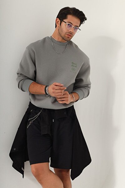 The Champ Clothing Φούτερ με φούτερ με κουκούλα με κουκούλα με στάμπα με στάμπα με λαιμόκοψη