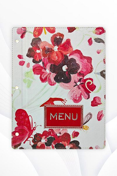 ankara menü 5 Sheets A4 Menu Container - Printed and Acidated