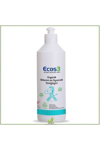 Ecos3 Organik Biberon ve Oyuncak Temizleyici 500 ml
