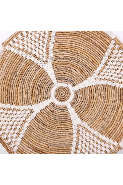 Mylamp ΠΕΡΟΥ 60x13 cm Διάμετρος- Πιάτο τοίχου Natural Abaka