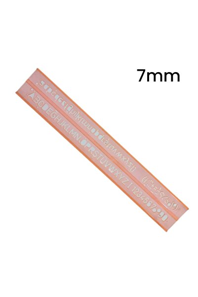 Hatas Yayınları TEKNİK RESİM YAZI ŞABLONU   7 mm      1 ADET