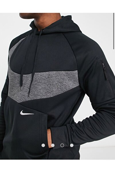 Nike Therma Novelty Bomber Чоловіча худі з капюшоном, антрацит