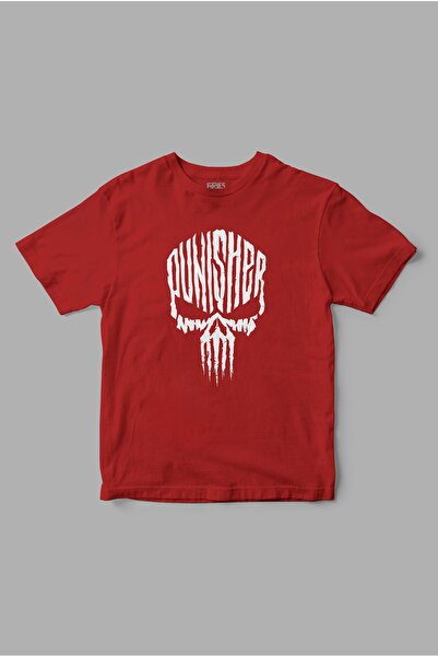 Gries Tricou cu model Punisher „Skull”.