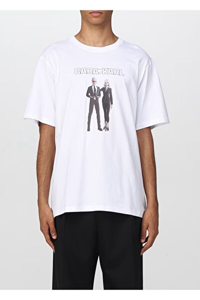 Karl Lagerfeld Cara Print T-shirt
