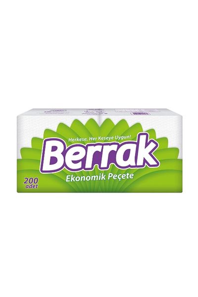 Berrak طقم مناديل 200 قطعة