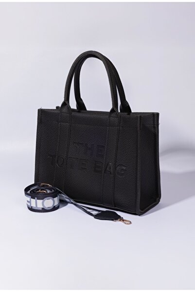 Makeuptime Чорна жіноча сумка через плече 28 см х 20 см для рук та кросбоді 00145