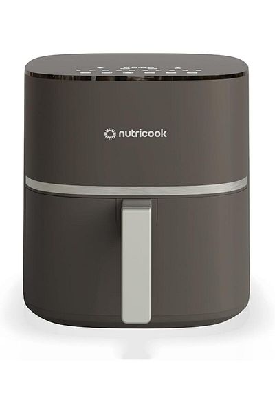 Nutricook Air Fryer 5.2L 1500W Digital AFE152D-G, 10 Presets - Grey