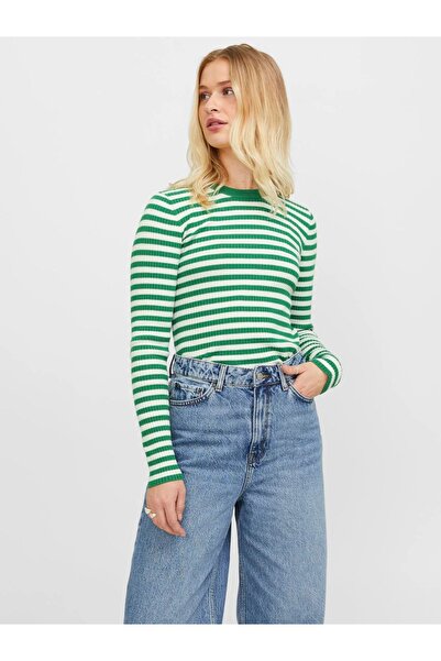 JJXX JXJODI 12250073 - Жіночий светр з облягаючим кроєм та смужками