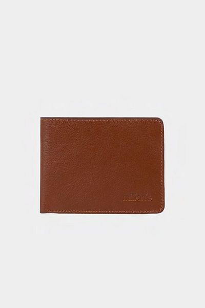 Milian's Мъжки портфейл от естествена кожа, модел 3751, спортен стил