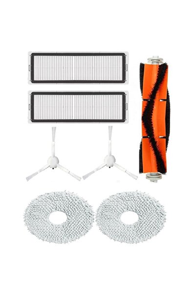 Ozemtek Σετ αντικατάστασης σφουγγαρίστρας με φίλτρο Hepa 7 τεμαχίων συμβατό με Xiaomi S10 Plus - X10 Plus, Dreame L10 Ultra, X20+