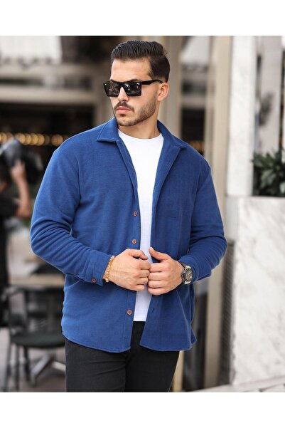 Miralbas Oversize Kışlık Kalın Polar Gömlek