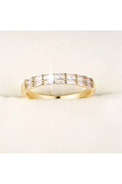 GAK JEWELRY خاتم زفاف حجري قابل للتعديل