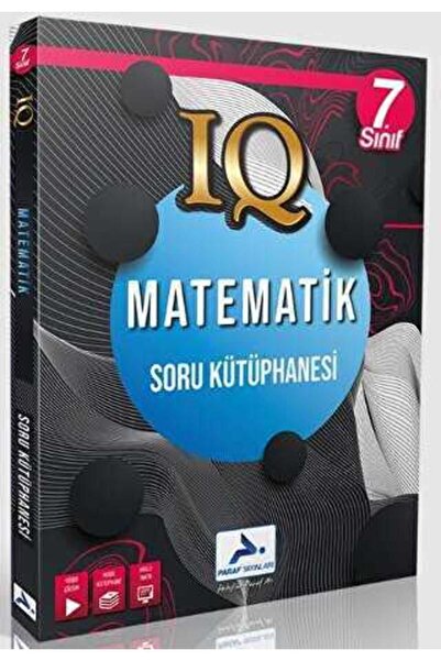 paraf yayınları Prf Yayınları 7. Sınıf Iq Matematik Soru Kütüphanesi