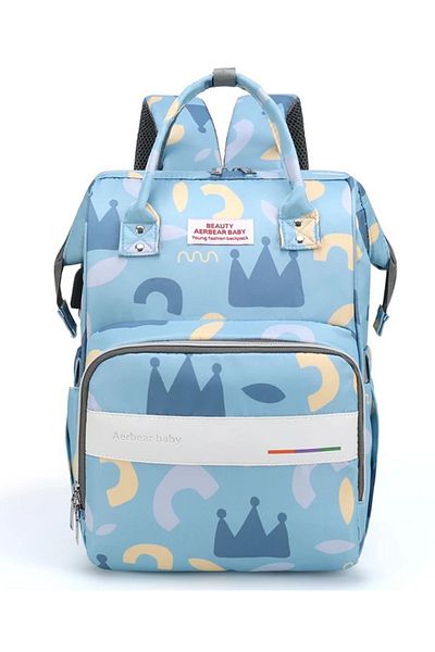 Go Veform Turquoise Baby Care Backpack - Multifunctional Mb2015