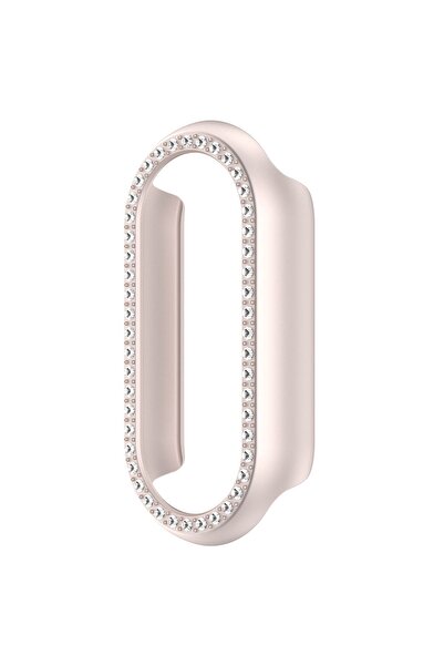 UnDePlus Xiaomi Mi Band 8 Kenar Taşlı Kasa Koruyucu (Ekran Koruyucusuz)
