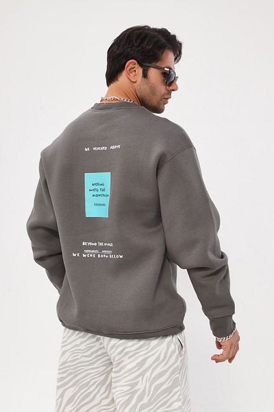 The Champ Clothing Φούτερ με φούτερ με κουκούλα με κουκούλα με στάμπα Unknown Desire Letter
