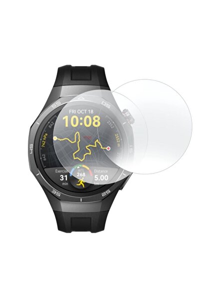 Engo واقي شاشة لساعة Huawei Watch GT 5 Pro مقاس 46 ملم من مادة TPU قطعتين