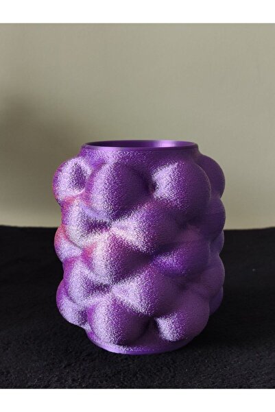 3D Werocraft Baloncuk Kabartmalı Vazo-Kalemlik 12,5cm