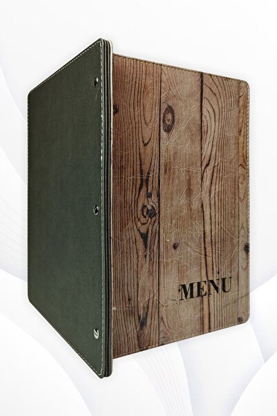 ankara menü 5 Sheets A4 Menu Container - Printed and Acidated