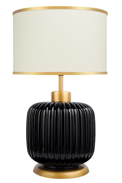 MINIMAL ETICARET VE BILGI TEKNOLOJILERI Intense Gloss Black Glass Lampshade