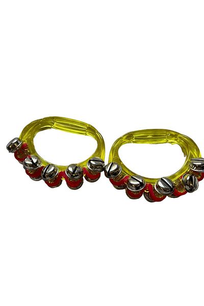 Donizetti Rattle Tambourine with Bell (1 Pair)