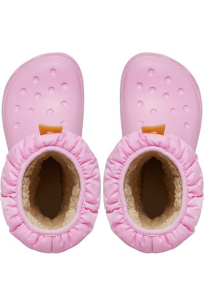 Crocs 207684 -6XQ Classic Neo Puff Χειμερινές Αδιάβροχες Μπότες