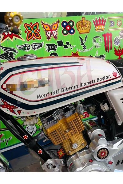 EYBA STİCKER Autocolant cu scris pentru motociclete