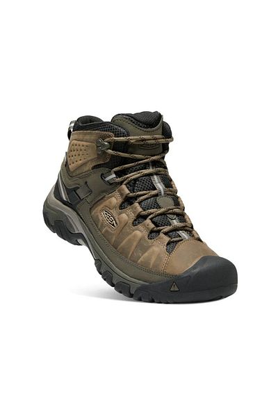 Keen Men's Bungee Cord - Black Targhee Iii Mid Wp, Waterproof Outdoor Boots