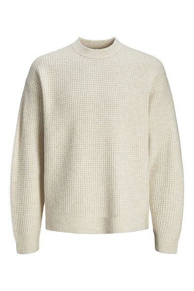 Jack & Jones Strickpullover mit Rundhals Einfarbig Strickpullover mit Rundhals