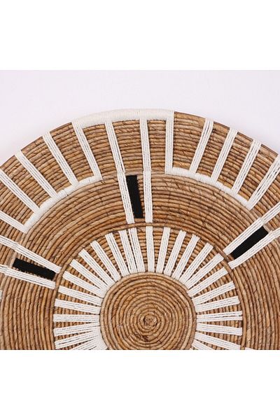 Mylamp Aspendos 77 x15 cm Διάμετρος- Φυσικό Πιάτο Τοίχου Abaka