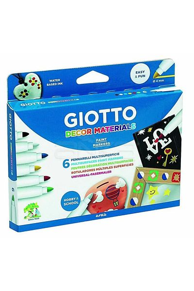 Giotto 6-Piece Felted Decor Pencil - 453300