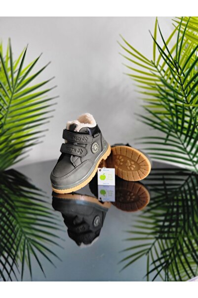 elma bebe Βρεφικές παιδικές χειμερινές μπότες με ανατομική μάλλινη γούνα και Velcro - Ο πίνακας μεγεθών είναι η τελευταία εικόνα