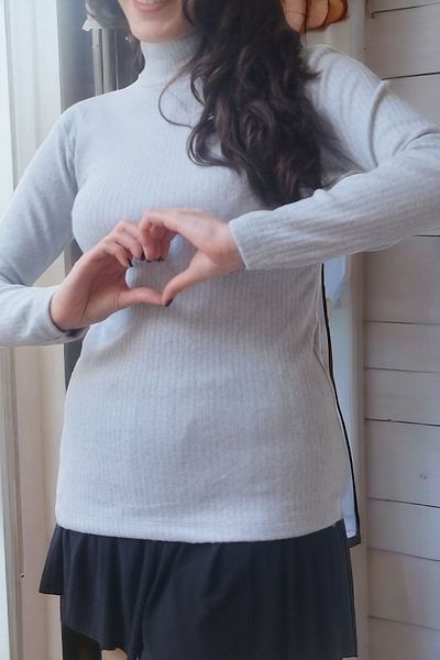 Aslında Look Flexible Corded Knitwear - Long Sleeve and Bady Std Size, 61X40 cm Width