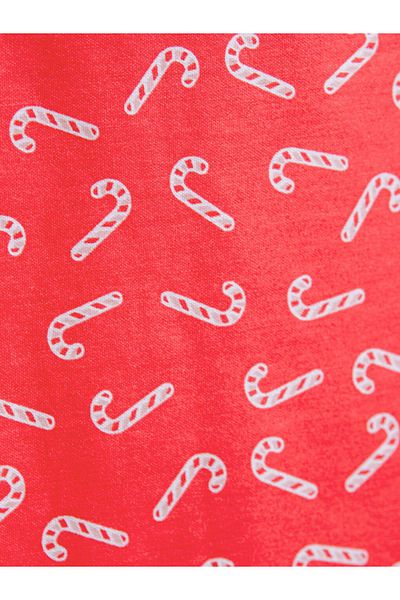 LC Waikiki New Year's Themed Red Kitchen Apron