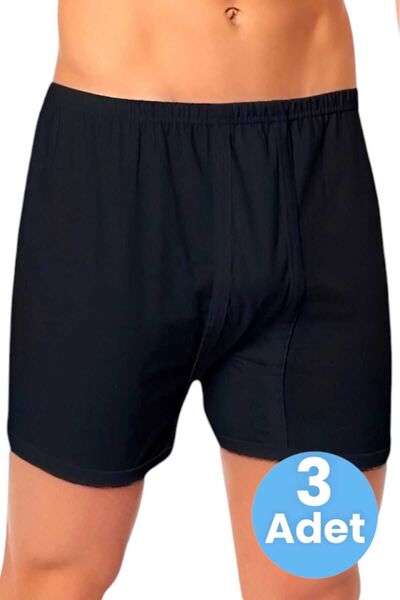 Uniquetrenders Men's Comfortable Cut Cotton Panties Boxer Set of 3