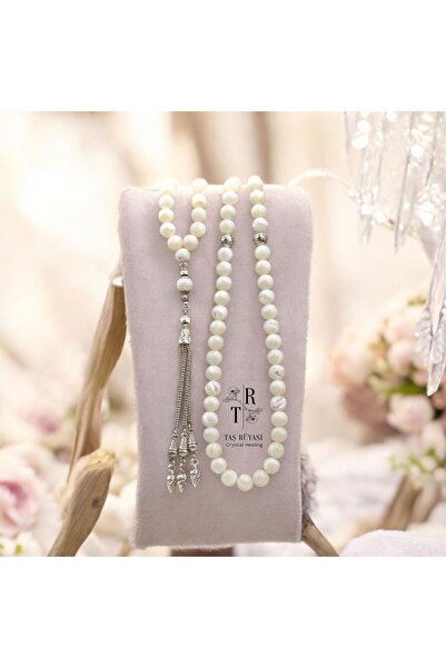 TAŞ RÜYASI Sedef Taşı 99'luk Dua Tesbihi 6 mm