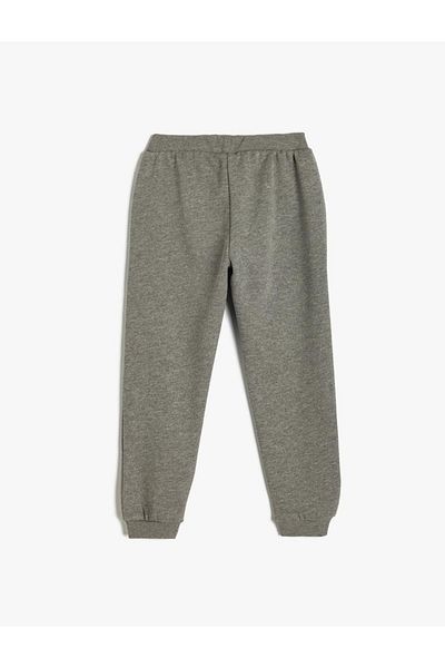 Koton Basic Sweatpants with Tie-Up Waist and Pockets
