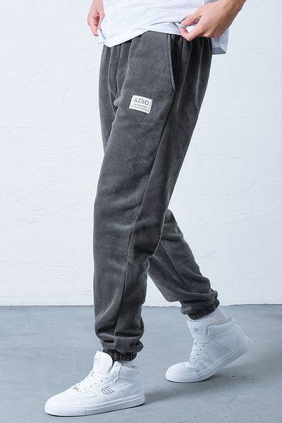 aziso Ανδρικό Oversize Fleece Φούτερ - Anthracite