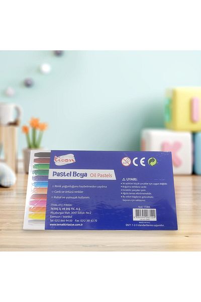 Ticon Set of 12 Pastel Oil Paints