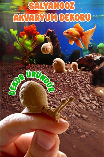 Akvaryum Salyangoz Akvaryum Dekoru / Akvaryum Süsü / Küçük Akvaryum & Büyük A...