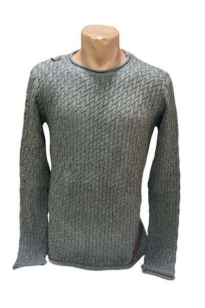 BURSPA Мъжки зимен младежки пуловер Slim Fit