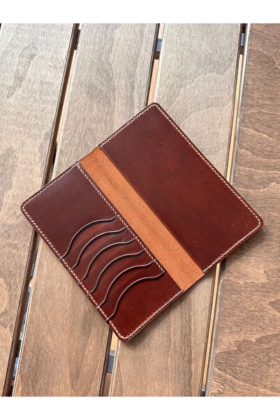 Kalkan deri Справжня шкіра Мінімалістичний довгий гаманець - стильний і міцний