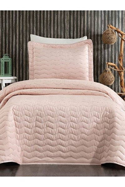 YGT Home Maria Tek Kişilik Yatak Örtüsü Pudra | 180 X 240