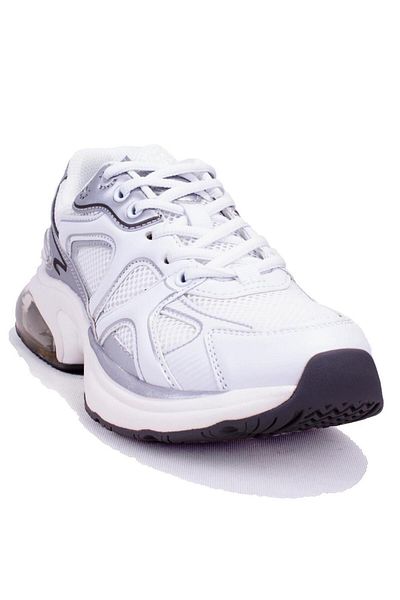 lumberjack Pantofi sport ortopedici albi pentru femei - Matılda