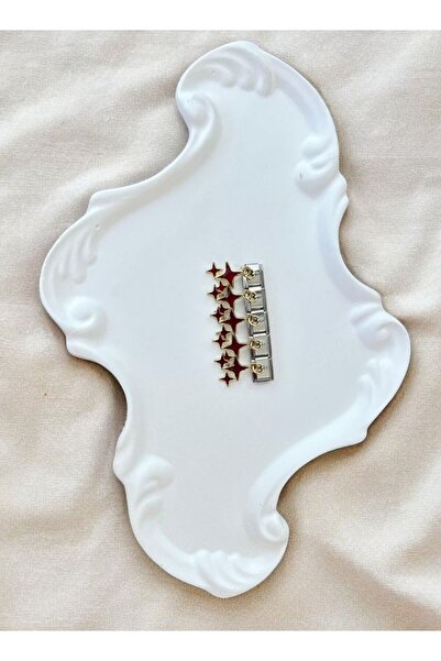 La Passion Bijoux Çelik İtalyan Bileklik Kırmızı Yıldız Motifli Charmı